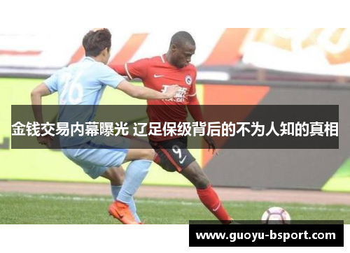 金钱交易内幕曝光 辽足保级背后的不为人知的真相